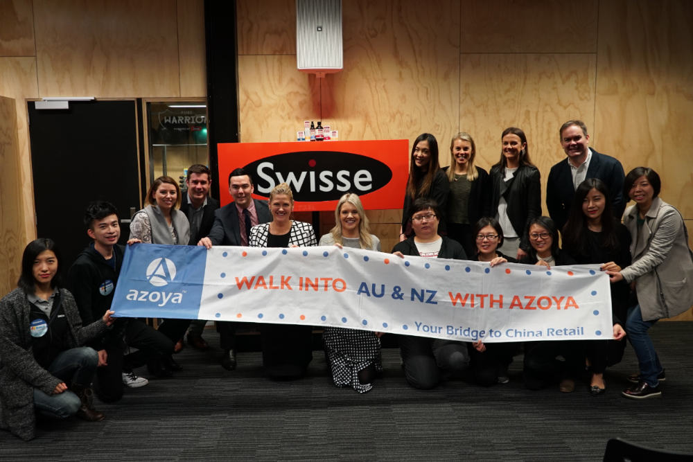 walk into anz campaign online influencers from china visit swisse