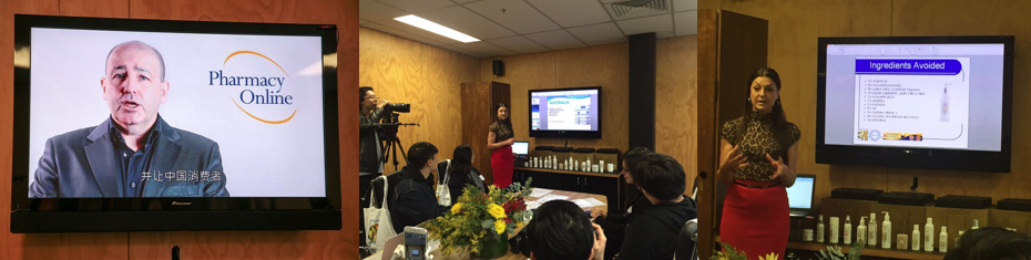 walk into anz campaign online influencers from china visit pharmacy online